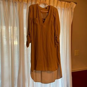 Tan Chico’s black label dress